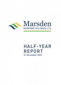 Interim Report to 31 December 2021 cover