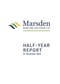 Interim Report to 31 December 2022 cover